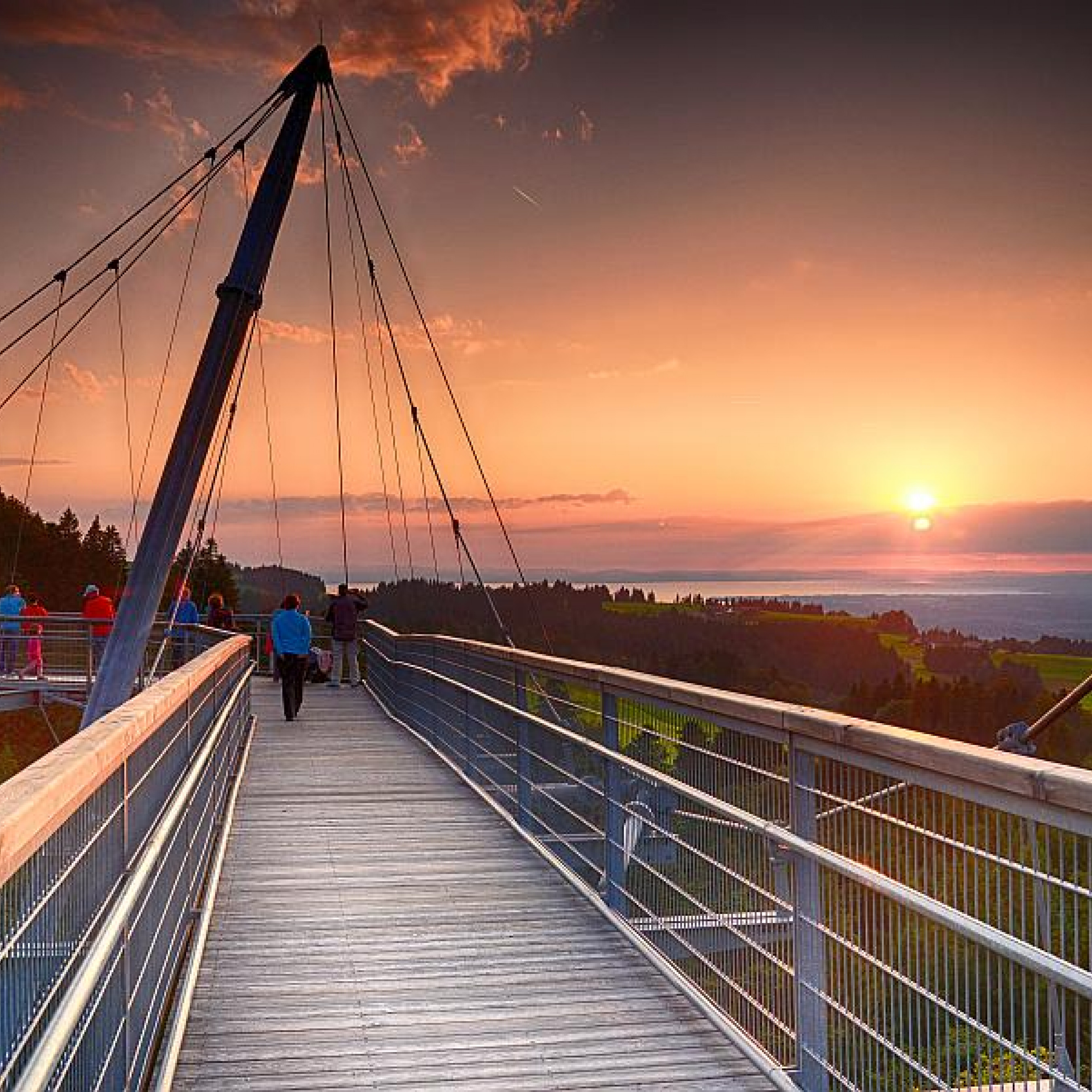 Indian Summer im Skywalk